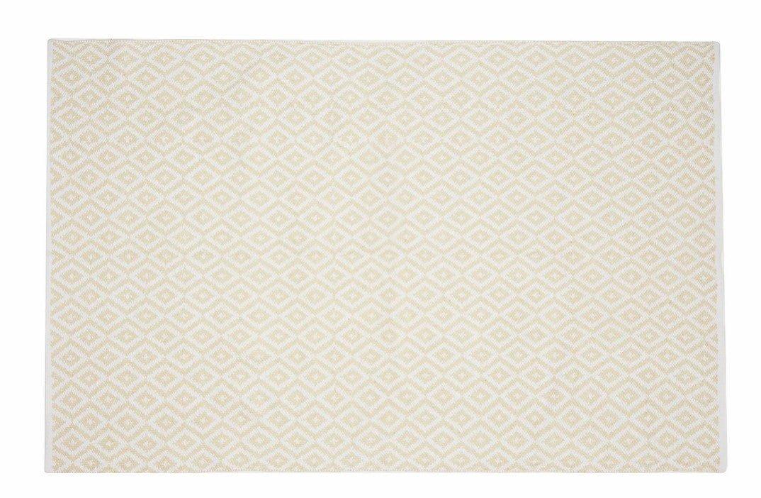 Alfombra Infantil Algodón 100% Lavable Trenzas Aratextil Beige - Nanetes #